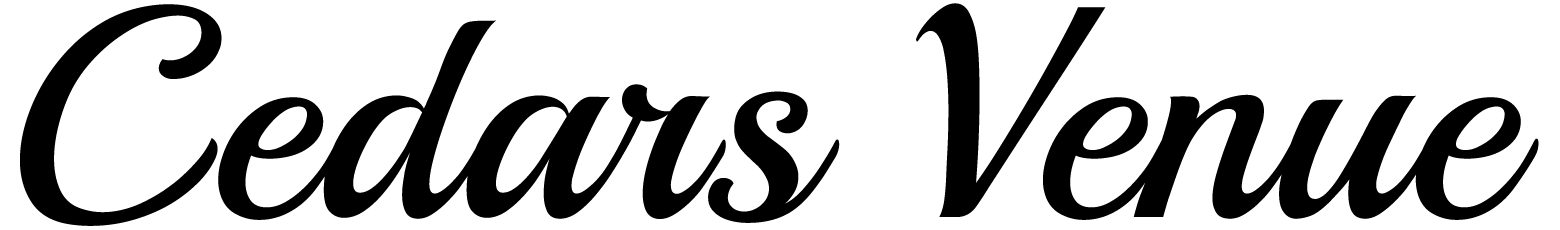 Cedar's Venue Logo